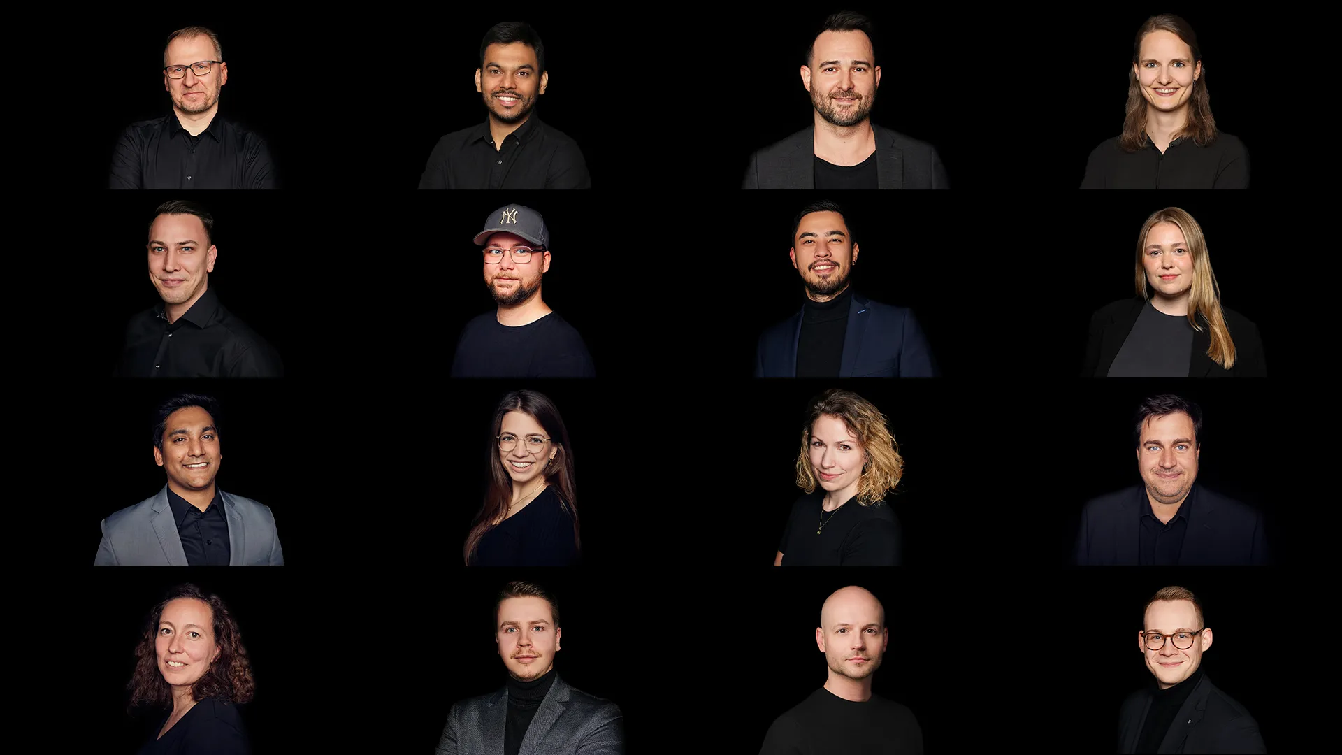 Mitarbeitende der Tagueri AG – People Collage
